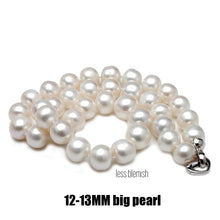 Load image into Gallery viewer, Luxury Big Size Round Freshwater Pearl Beaded Necklace
