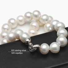 Load image into Gallery viewer, Luxury Big Size Round Freshwater Pearl Beaded Necklace
