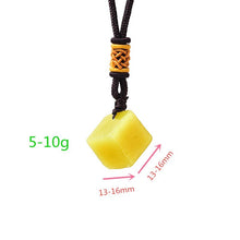 Load image into Gallery viewer, Lokaloca Natural Raw Cubic Lemon Jade Pendant Necklace
