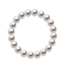 Load image into Gallery viewer, 6/8/10/12mm Luxury White Fresh Shell Pearl Beaded Bracelet
