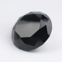 Load image into Gallery viewer, Handcrafted Black Obsidian Diamond Chakra Energy Healing Crystal
