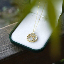 Load image into Gallery viewer, Unique Craftsmanship Inlaid Deer Natural Fine Jade Necklace Pendant
