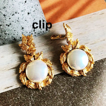 Load image into Gallery viewer, Handmade Gold-plating Baroque Pearl Stud Earrings
