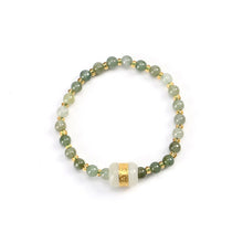 Load image into Gallery viewer, Lokaloca Handcrafted Natural Gradient Hetian Jade Beaded Charm Bracelet
