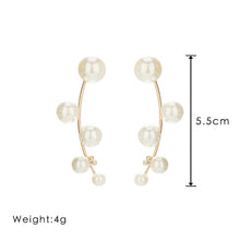 Load image into Gallery viewer, Luxury Elegant Pearl Earrings Fashion Ear Cuff Clip Earrings For Women
