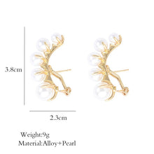 Load image into Gallery viewer, Luxury Elegant Pearl Earrings Fashion Ear Cuff Clip Earrings For Women
