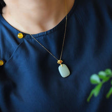 Load image into Gallery viewer, Lokaloca Original Fine Jade Pendant Necklace
