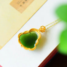 Load image into Gallery viewer, Lokaloca Original Natural Fine Jade Buddha Pendant Necklace
