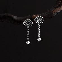 Load image into Gallery viewer, Designer Original Retro Earrings Vintage Style Elegant Charm Ladies Silver Jewelry
