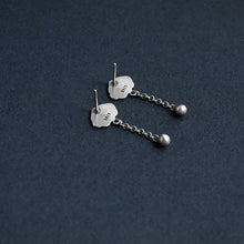 Load image into Gallery viewer, Designer Original Retro Earrings Vintage Style Elegant Charm Ladies Silver Jewelry
