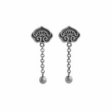 Load image into Gallery viewer, Designer Original Retro Earrings Vintage Style Elegant Charm Ladies Silver Jewelry
