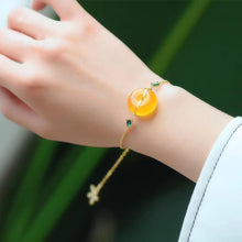 Load image into Gallery viewer, Designer Original Natural Fine Amber Bracelet Elegant Exquisite Ladies Jewelry
