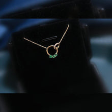 Load image into Gallery viewer, Designer Original Silver Inlaid Zircon Clavicle Necklace Pendant Luxury Fashion Women&#39;s Jewelry
