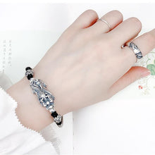 Load image into Gallery viewer, Designer Original Brave Fortune Pi Yao Bracelet Exquisite Charm Men&#39;s Silver Jewelry
