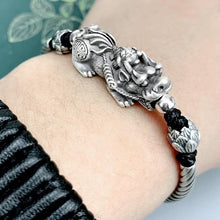 Load image into Gallery viewer, Designer Original Brave Fortune Pi Yao Bracelet Exquisite Charm Men&#39;s Silver Jewelry
