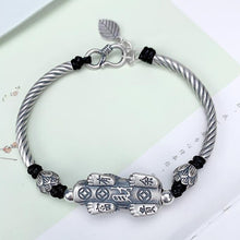 Load image into Gallery viewer, Designer Original Brave Fortune Pi Yao Bracelet Exquisite Charm Men&#39;s Silver Jewelry
