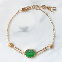 Load image into Gallery viewer, Designer&#39;s Original Elegant All-match Brand Jade Inlaid Bracelet Ladies Jewelry
