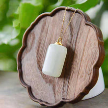 Load image into Gallery viewer, Designer&#39;s Unique Creative Natural Fine Jade Necklace Pendant Classic Female Accessories
