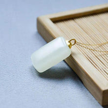 Load image into Gallery viewer, Designer&#39;s Unique Creative Natural Fine Jade Necklace Pendant Classic Female Accessories
