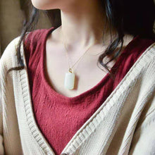 Load image into Gallery viewer, Designer&#39;s Unique Creative Natural Fine Jade Necklace Pendant Classic Female Accessories
