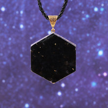 Load image into Gallery viewer, Natural Obsidian Crystal Dragon Orgone Pendant Necklace
