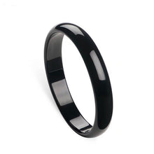 Load image into Gallery viewer, Natural Black Natural Obsidian Bangle for Women
