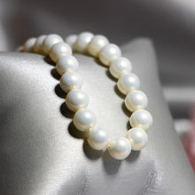 Load image into Gallery viewer, Top Grade 8mm White Shell Pear Beaded Choker Necklace for Lady
