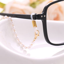 Load image into Gallery viewer, French Trendy Fashion Sunglasses Beaded Pearl Chain Necklace
