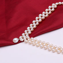 Load image into Gallery viewer, Elegant Natural Freshwater Pearl Beaded Necklace For Ladies
