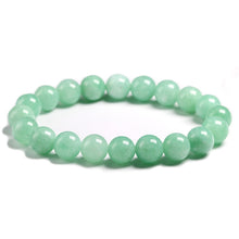 Load image into Gallery viewer, Lokaloca Natural Burmese Green Jade Beaded Jewelry Bracelet
