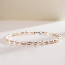 Load image into Gallery viewer, Natural White Freshwater Baroque Pearl Beaded Necklace/Bracelet for Ladies
