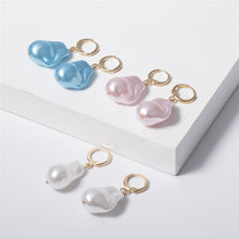 Load image into Gallery viewer, Handmade Baroque Pearl Dangle Earring for Women
