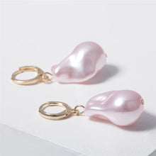 Load image into Gallery viewer, Handmade Baroque Pearl Dangle Earring for Women
