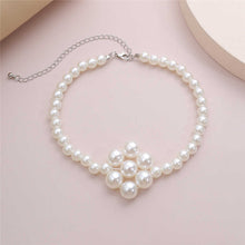 Load image into Gallery viewer, Luxury Elegant Pearl Beaded Blossom Pendant Choker Necklace
