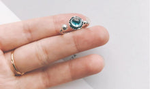 Load image into Gallery viewer, Original Design Creative Topaz Opening Adjustable Ring Boho Charm Retro Women&#39;s Brand Silver Jewelry
