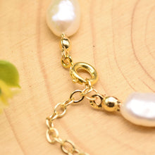 Load image into Gallery viewer, Handmade Natural Fresh Water White Pearl Charm Bracelets
