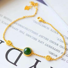 Load image into Gallery viewer, Lokaloca New Design Natural Fine Jade Charm Bracelet
