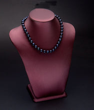 Load image into Gallery viewer, Genuine Natural Freshwater Black Pearl Beaded Necklace for Ladies
