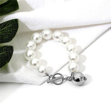 Load image into Gallery viewer, Luxury Big Size Imitation Pearl Beaded Charm Bracelet for Ladies
