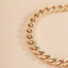 Load image into Gallery viewer, Splendid Cuban Necklace Punk Vintage Chunky Thick Link Aluminum Chain Choker Necklace
