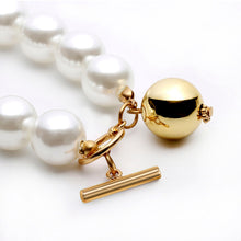 Load image into Gallery viewer, Luxury Big Size Imitation Pearl Beaded Charm Bracelet for Ladies
