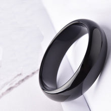 Load image into Gallery viewer, Handcrafted Luxury Natural Translucent Black Obsidian Bracelet Bangle
