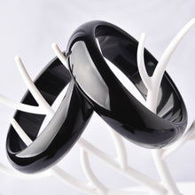 Load image into Gallery viewer, Handcrafted Luxury Natural Translucent Black Obsidian Bracelet Bangle
