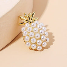 Load image into Gallery viewer, Summer Collection Pineapple Fruit Pearl Beaded Drop Earrings for Women
