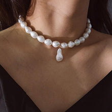 Load image into Gallery viewer, Luxury Baroque Irregular Pearl Choker Necklaces
