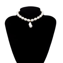 Load image into Gallery viewer, Luxury Baroque Irregular Pearl Choker Necklaces
