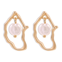 Load image into Gallery viewer, Designer Chic Baroque Irregular Pearl Earrings for Women
