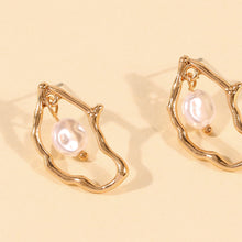 Load image into Gallery viewer, Designer Chic Baroque Irregular Pearl Earrings for Women
