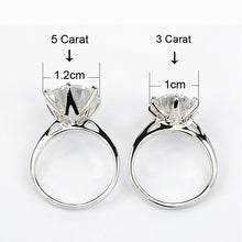 Load image into Gallery viewer, Only Love 5 Carat Shining Cubic Zirconia Crystal Promise Women&#39;s Rings
