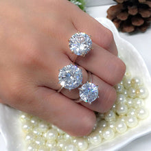 Load image into Gallery viewer, Only Love 5 Carat Shining Cubic Zirconia Crystal Promise Women&#39;s Rings
